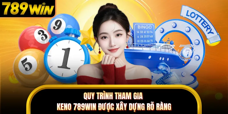 Quy trình tham gia Keno 789WIN được xây dựng rõ ràng
